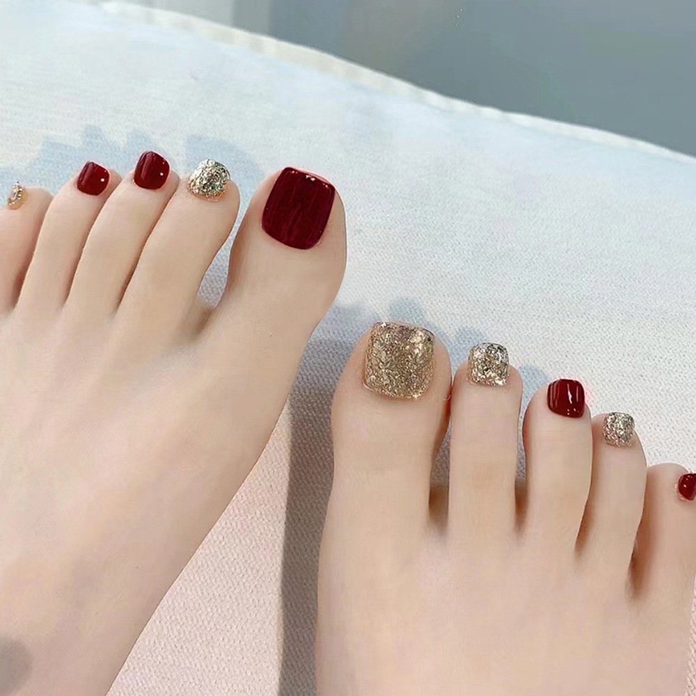 Móng Chân Giả Bộ 24 Móng Tay Giả Móng Giả Móng Giả Dài