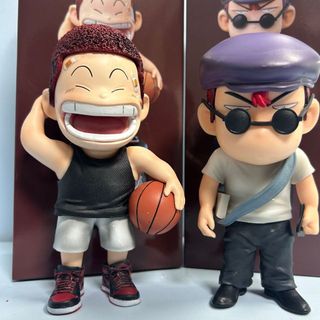22cm Slam Dunk Sakuragi Hanamichi Q Phiên Bản Sakuragi Joe Trang Phục Sakuragi Tượng Mẫu Vật Trang Trí Figura