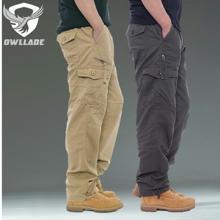 Quần chở hàng chiến thuật OWLADE dành cho nam nữ S7 ở Kaki