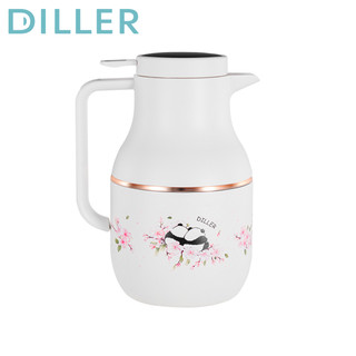 Bình giữ nhiệt Diller SUS304 Bình nước bằng thép không gỉ Sakura Panda Kettle (1200ml) MLH9200