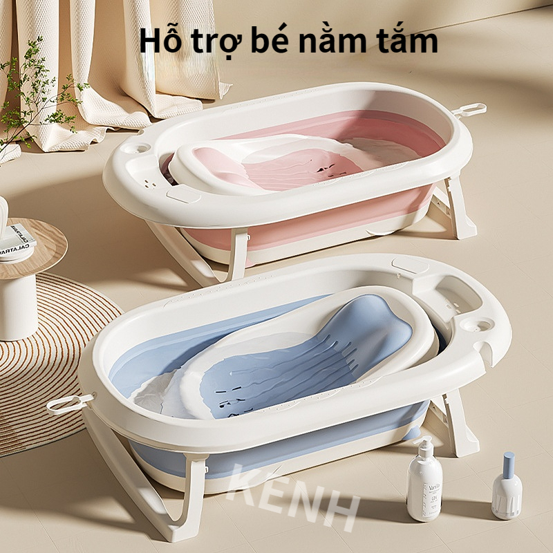 Giá tắm trẻ em, lưới tắm trẻ em, thảm tắm Có thể gập lại