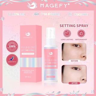 Xịt khoá makeup MAGEFY kiềm dầu lâu trôi dưỡng ẩm tiện lợi 60ml