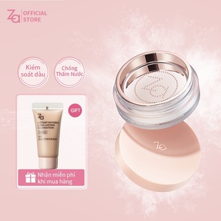 Za Oil Control Matte Setting Powder Lâu trôi 8H Tác dụng tự nhiên chống thấm nước
