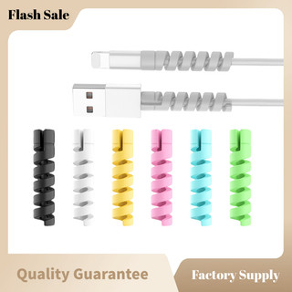 Set 2 phụ kiện bảo vệ dây cáp sạc truyền dữ liệu cho iphone android