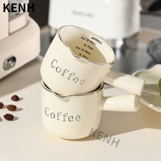 Cốc espresso cỡ lớn cao cấp, cốc cà phê cao cấp, phong cách Ý tinh tế, cốc đong cà phê bằng sứ, cốc chiết xuất, cốc sữa nhỏ, cốc sữa hoohoo, cốc giữ nhiệt.