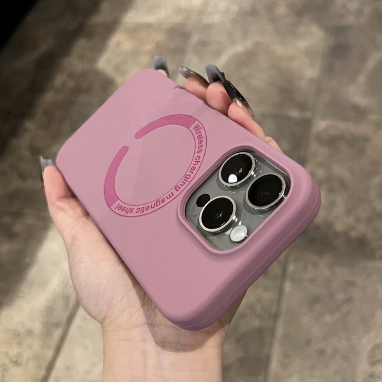 【Silicone soft case/Gallon Purple】ốp lưng compatible for iphone 11 12 13 14 15 pro max case