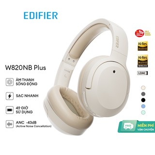 Tai Nghe Bluetooth Headphone Edifier W820NB PLUS thoáng khíthoảimái