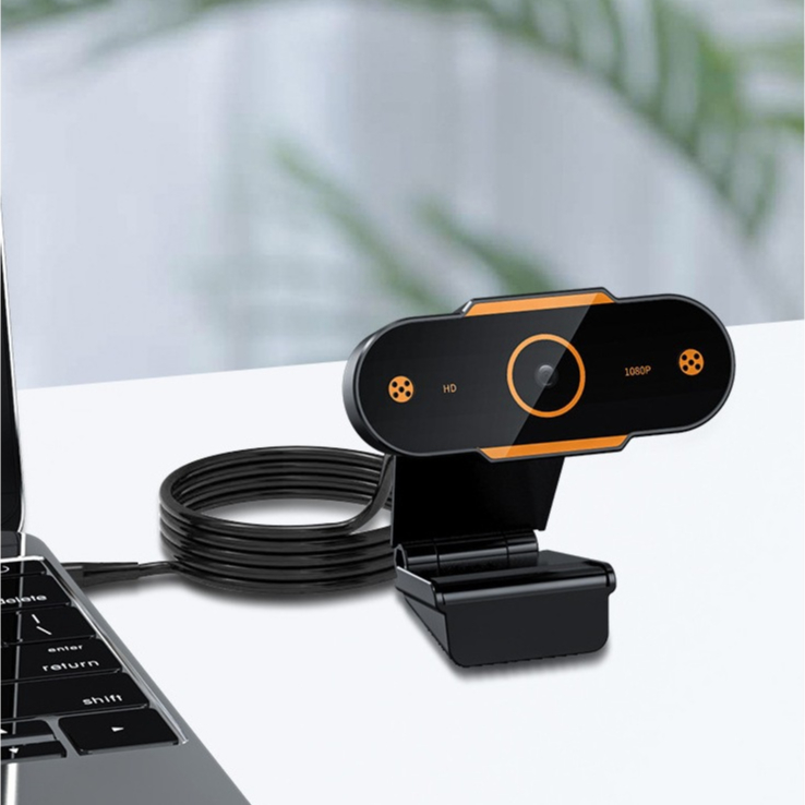 Webcam, Kỹ Thuật Số Full HD 1080P Máy Tính PC USB Webcam Để Phát Trực Tiếp Video Hội Nghị AKOASM