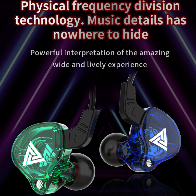 Tai Nghe Nhét Tai QKZ AK6 Có Micro Jack 3.5mm Âm Thanh Sống Động