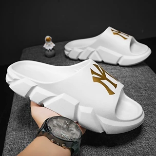 HOT SALE❤️Dép Quai Ngang Đế Dày Đáy dày Chống Trượt Phong Cách Thể Thao Thời Trang Mùa Hè Mới Cho Nam