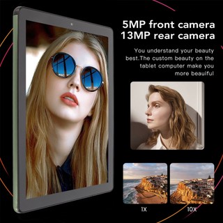 Có thể bán buôn Máy tính bảng 10 1 inch cho Android 11.0 2.4G 5G WiFi 6GB 128GB Mặt trước 5MP sau 13MP 1960x1080 gọi điện IPS 100‑240V Màu xanh lá cây Washington057 Hàng giao ngay