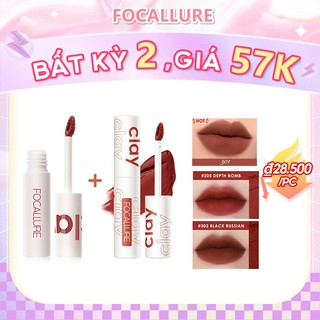 Son Môi Focallure Nhung Mịn Chất Nhung Lì Mượt Mà Son Kem