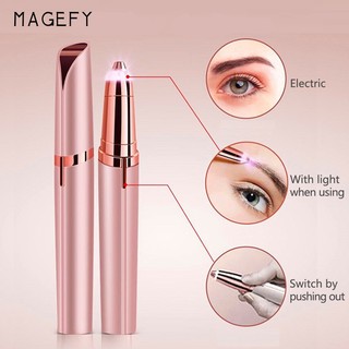 Bút Tỉa Lông Mày MAGEFY Làm Đẹp Đa Năng Có Thể Sạc Lại Kèm Dụng Cụ Cạo Lông Mày
