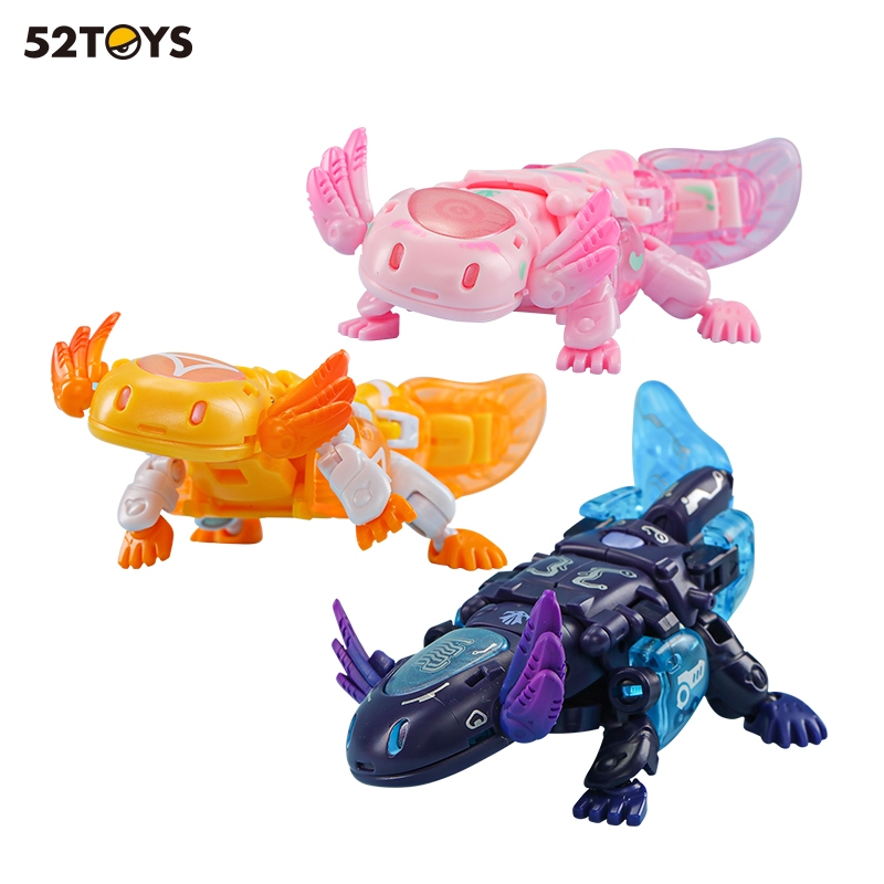 52TOYS đồ chơi lắp ráp mô hình transformers figure BEASTBOX BB-63A Heatmiser / BB-63B Blow Back / BB