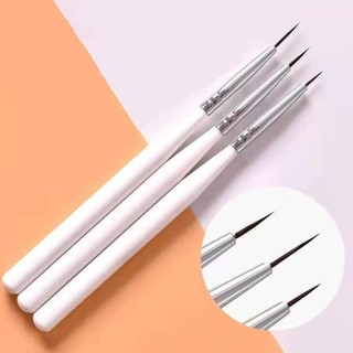 Set 3 Cọ vẽ móng tay nghệ thuật và tranh ảnh chuyên nghiệp tiện dụng