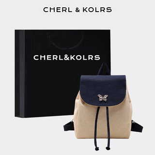 Chelkolrs Ba Lô Vải canvas Thiết Kế Đơn Giản Thời Trang Cá Tính Cho Nữ
