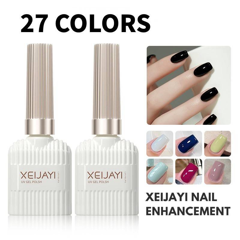 XIEJAYI Sơn Móng Tay 15ml Màu Trơn Thời Trang Chất Lượng Cao