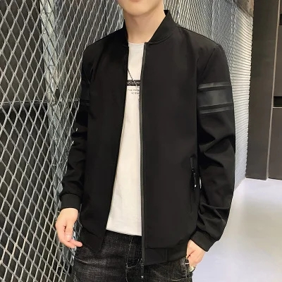 Áo khoác thể thao bóng chày cổ đứng thời trang thu đông thiết kế dành cho nam