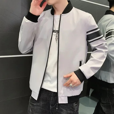 Áo khoác thể thao bóng chày cổ đứng thời trang thu đông thiết kế dành cho nam