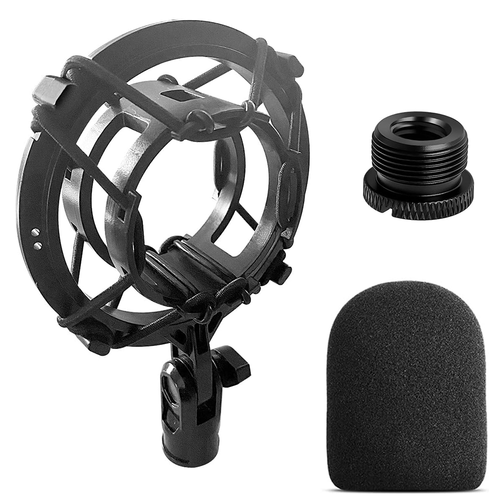 Micro shockmount bm800 tụ micro chai nhỏ micro nhựa shockmount sống k bài hát ghi âm chống sốc clip 