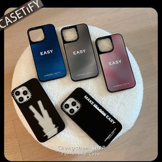 Ốp điện thoại gương dễ dàng Caseify cho vỏ iPhone15ProMax Tương thích với vỏ điện thoại gương IP14Pro plus Thích hợp cho vỏ điện thoại iPhone11 12Promax 13Promax 14Promax 12 13 14 15 Vỏ điện thoại