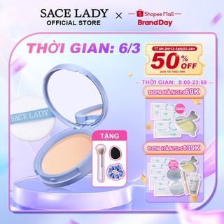 Phấn phủ dạng nén SACE LADY lâu trôi kháng nước kiềm dầu