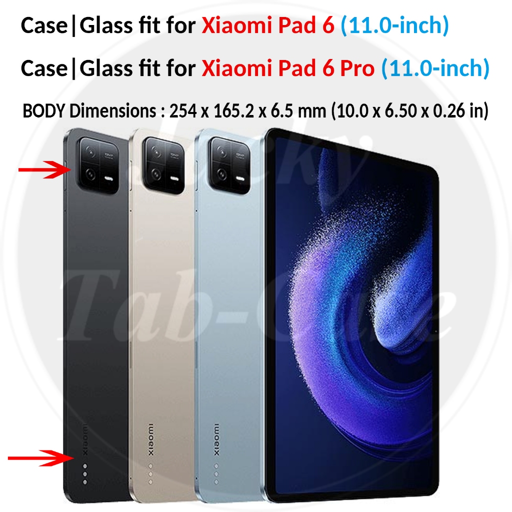 Dành Cho Xiaomi Pad 6 Pad6 Pro 11.0 "Mi Pad 6Pro 5G 11.0 inch Thời Trang 360° Ốp lưng xoay 3D kiểu cây bằng da PU dạng lật