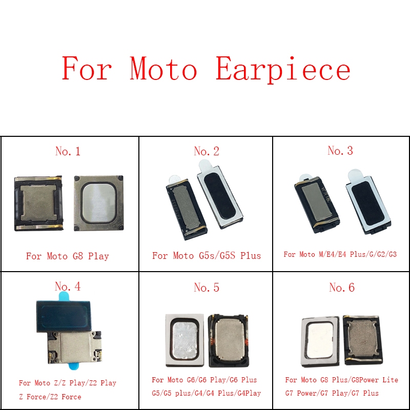 2-5 chiếc Tai nghe tích hợp cho Moto G9 G8 Plus / G7 Play / G7 Power / G6 / G5 / G5S / G4 / E4 / G3 