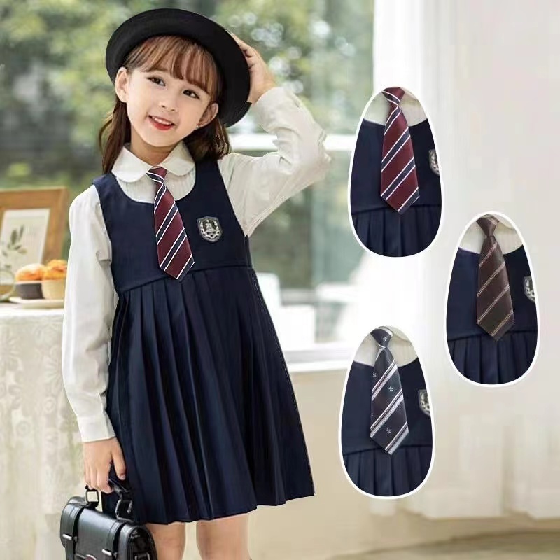 Mẫu Giáo Trẻ Em Dây Buộc Chắc Chắn Kid bowtie Lười Tie Ins Bé Gái Bé Trai Học Sinh Áo Sơ Mi Đồng Phục Phụ Kiện