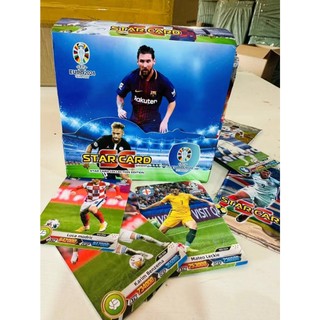 1 / 3 / 6 / 12 Gói Bóng Đá Siêu Sao Thẻ May Mắn Mù Túi UEFA Worldcup Ngoại Vi Phụ Kiện Thẻ Laser