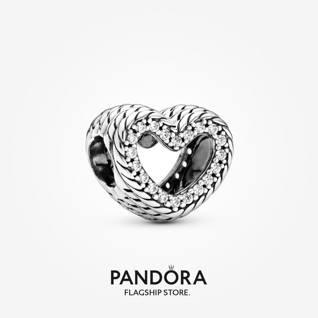Hàng Chính Hãng 100% PANDORA S925 Bạc Trang Sức Vòng Tay Mặt Dây Chuyền Pandora Rắn Chuỗi Hoa Văn Tr