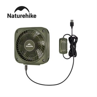 Naturehike Quạt Cắm Trại Lều Lưu Thông Hai Chiều Thổi Có Thể Sạc Lại Tuần Hoàn Để Bàn Di Động 3 Tốc Độ Quạt Điện Bàn Văn Phòng Quạt Trần BBQ Có Chân Máy