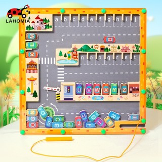 Lahomia Bảng Chữ Cái Mê Cung Trò Chơi Đồ Chơi Cảm Giác Đồ Chơi Montessori Cho Bé Gái 3 4 5 Tuổi Bé Trai