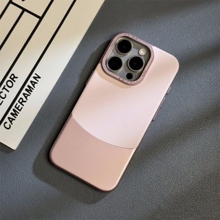 【Color-blocking Pc hard case/Titan Gray】ốp lưng compatible for iphone 11 12 13 14 15 pro max case