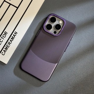 【Color-blocking Pc hard case/Titan Gray】ốp lưng compatible for iphone 11 12 13 14 15 pro max case