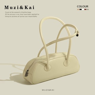 Muzikai Chính Hãng Niche Cao Cấp Túi Dung Tích Lớn Nữ 2024 Đầu Xuân Phong Cách Mới Kết Cấu Nách Baguette Túi Nữ