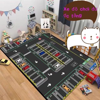 （Vận chuyển trong ngày）Thảm Đồ Chơi Giáo Dục Hình Bản Đồ Giao Thông Thành Phố Cho Bé