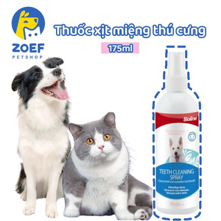 ZOEF Bioline Pet Bàn chải đánh răng Chó mèo Sản phẩm chăm sóc làm sạch răng miệng Bàn chải đánh răng Dụng cụ làm sạch HHMPS0119