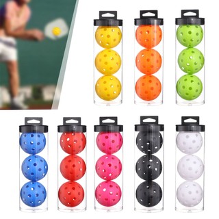 HILABEE Set 3 Trái Bóng pickleball Cho Huấn Luyện Ngoài Trời