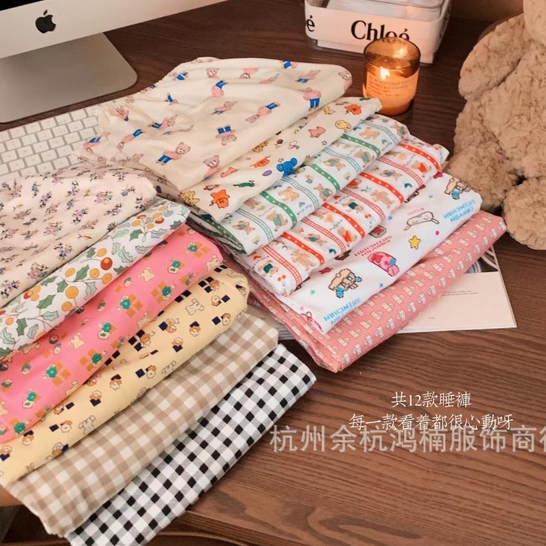 Quần Ngủ Mặc Nhà In Hoạt Hình Dễ Thương Cho Nữ