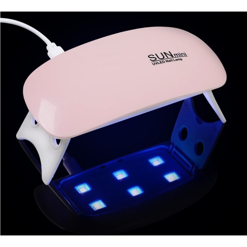Đèn LED UV Sấy Khô Móng Tay 6W Kèm Cáp USB Tiện Dụng Cho Gia Đình