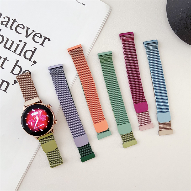 Dây Đeo Thay Thế Bằng Kim Loại 18mm Cho Đồng Hồ Thông Minh huawei gt4 3 2 pro / samsung galaxy watch 6 5 4 classic