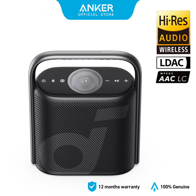 Soundcore của Anker Motion X500 Loa Bluetooth 5.3 di động, Loa không dây gọi có âm thanh không gian quyến rũ, Âm thanh chống cao không dây với chi tiết 3X, Loa âm thanh 3 kênh