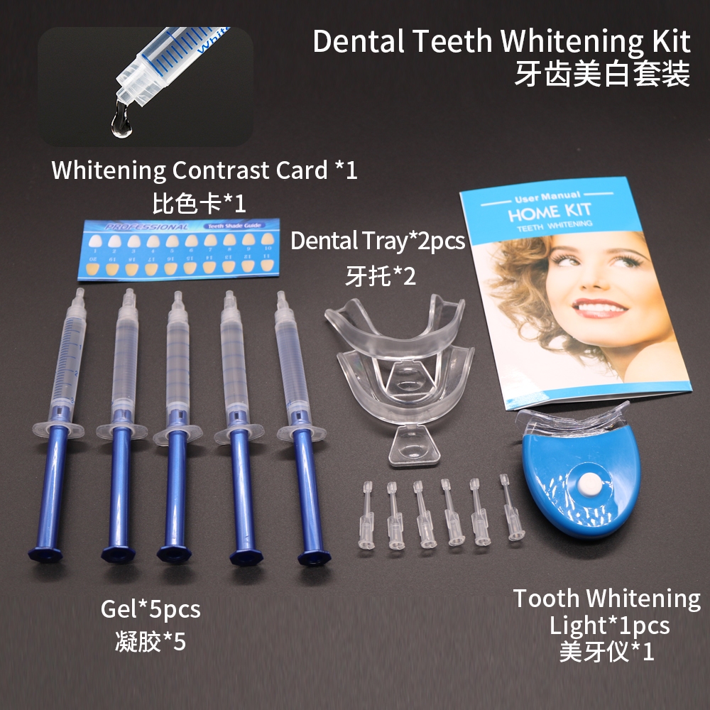 Bộ làm trắng răng ánh sáng xanh với gel Bộ làm trắng răng Làm trắng răng Chăm sóc răng miệng   Denta
