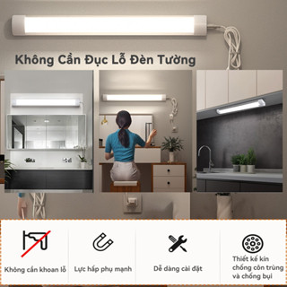 Đèn LED Tube Bar Đèn tủ bếp Đèn huỳnh quang 30CM 50CM Đèn bàn Đèn bàn Đèn