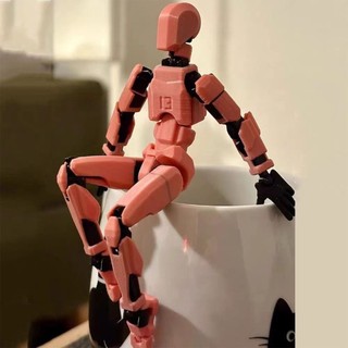 Búp bê di động Lucky13 búp bê di động nhiều khớp in 3D, búp bê di động giả robot may mắn 13 khớp