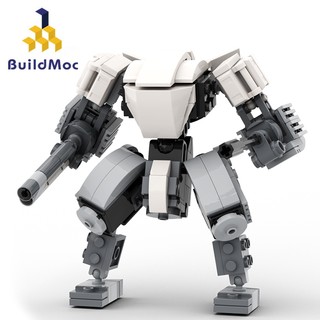 Buildmoc spectre mech robot mô hình khối xây dựng trẻ em đồ chơi giáo dục quà tặng cho trẻ em 203 chiếc gạch moc khối xây dựng