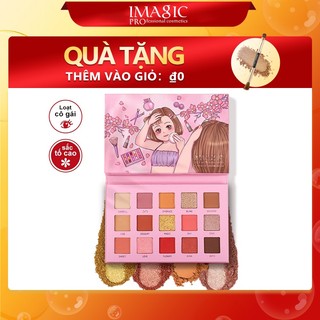 Bảng Phấn Mắt IMAGIC EY-328 Trang Điểm 15 Màu Lâu Trôi Tự Nhiên 153g