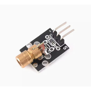 Mô-đun cảm biến đầu laser ky-008 thích hợp cho mô-đun laser uno r3 5v điểm cấp nguồn đầu laser mô-đun laser 3p 6mm