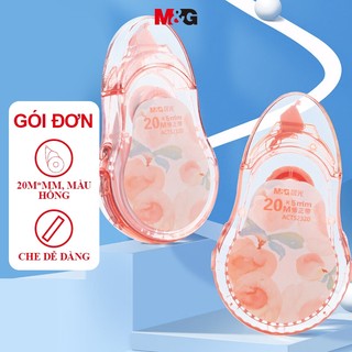  M&G  bút xóa băng Băng chỉnh sửa văn phòng phẩm Hiệu chỉnh móc cao Đào Phiên bản giới hạn Băng chỉnh sửa Đồ dùng học sinh văn phòng phẩm 
